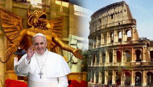 ПРАВДИВАЯ СЕНСАЦИЯ: Кому поклоняются папа Римский и Ватикан?! В Риме поставили... статую Молоха!!! (Видео)